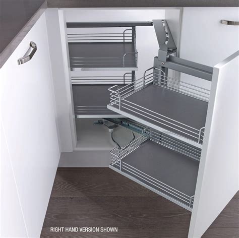 Revolutionize your kitchen storage with the Kessebohmer Magic corner cabinet